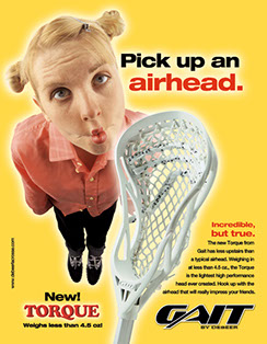 Gait Lacrosse Magazine Ad