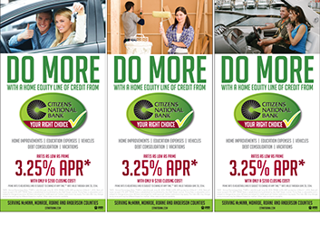 Citizens National Bank Ads