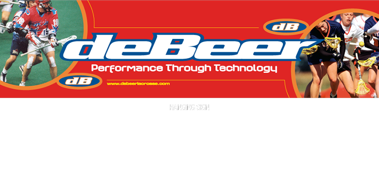 deBeer Lacrosse Sign