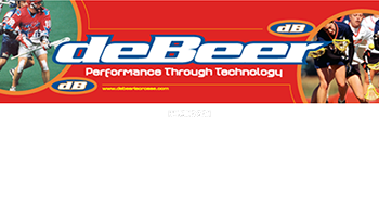 deBeer Lacrosse Sign