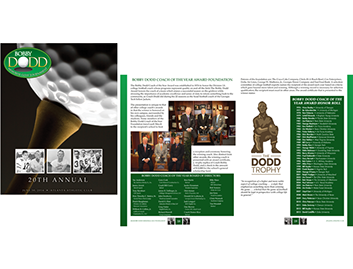Bobby Dodd Memorial Golf Tournament Program