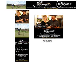 Kingsport CVB Web Banners