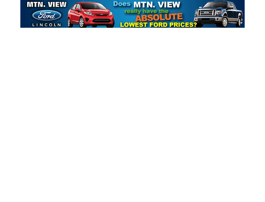 Mountain View Ford Lincoln Web Banner
