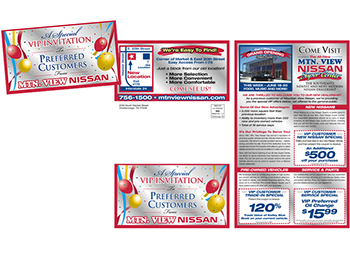 Mountain View Nissan Direct Mail