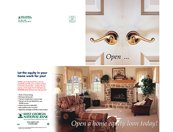 West Georgia National Bank Direct Mail
