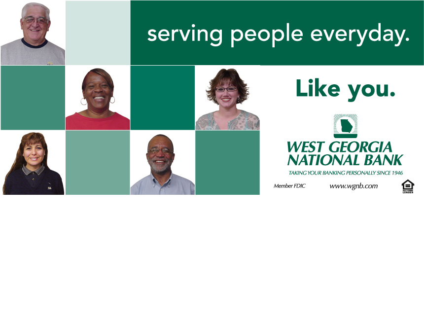 West Georgia National Bank Outdoor Board